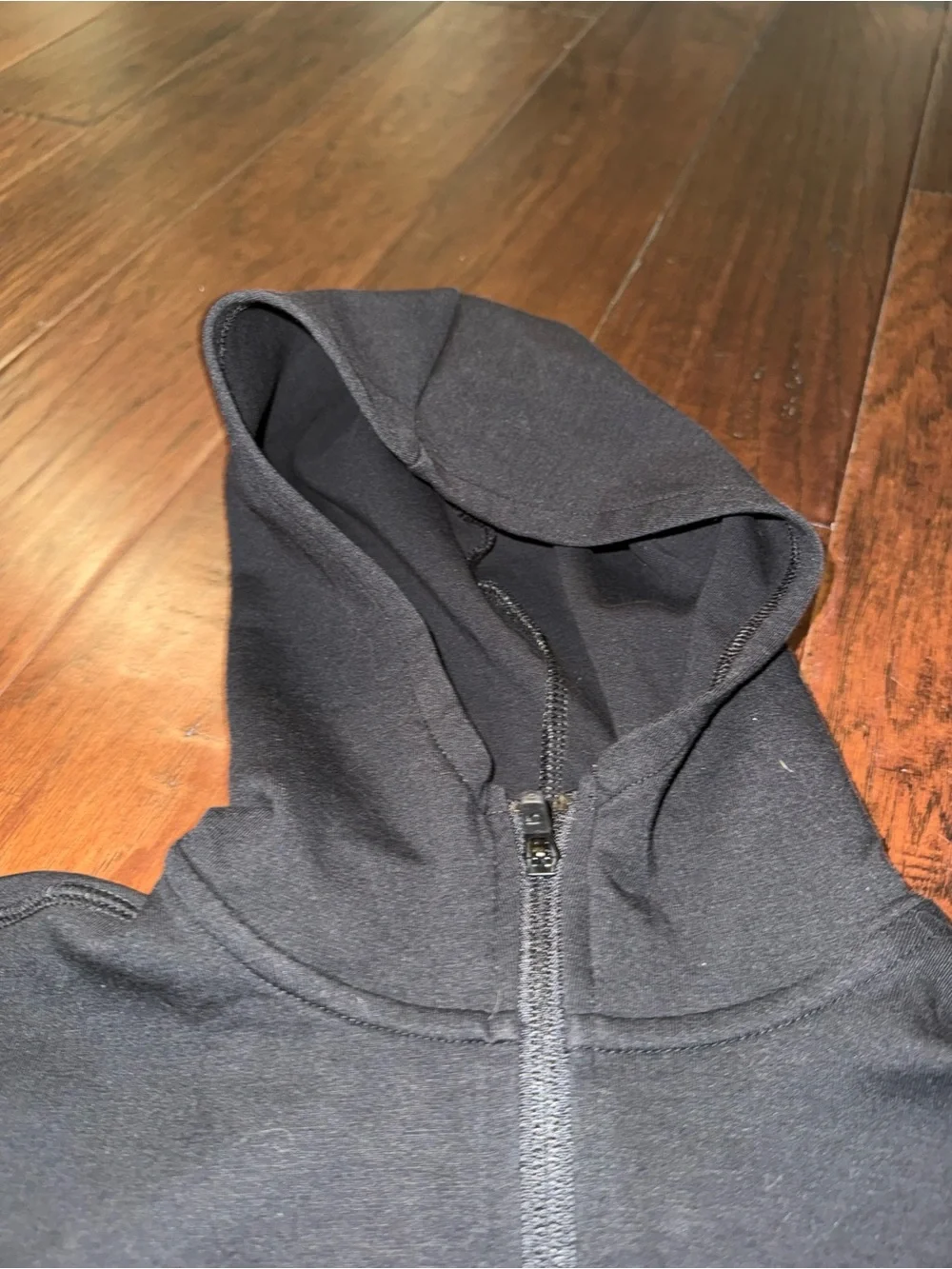NWOT Gap Kids Black Zip Up Hoodie size L